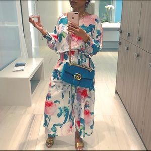 Mina Monroe Floral Jumpsuit